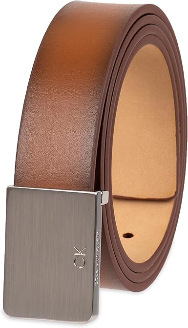 Calvin Klein Men’s Modern Plaque Belt