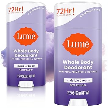 Lume Whole Body Deodorant Cream Stick