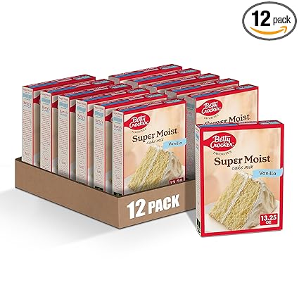 Betty Crocker Super Moist Vanilla Cake Mix