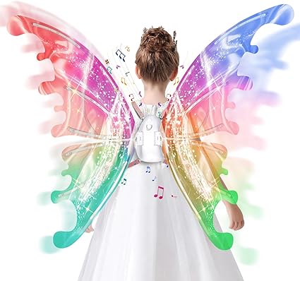 Maysida Electric Fairy Wings for Kids