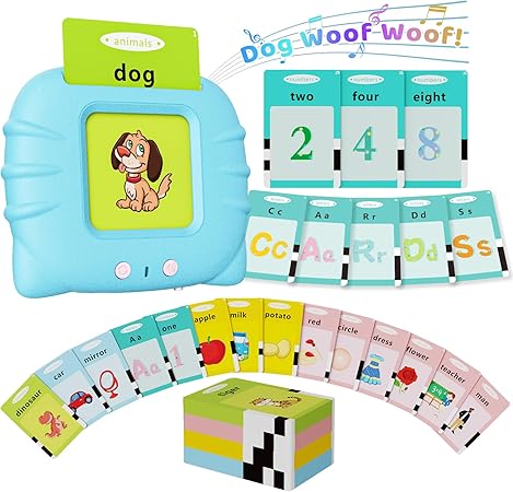 Aullsaty Toddler Talking Flash Cards