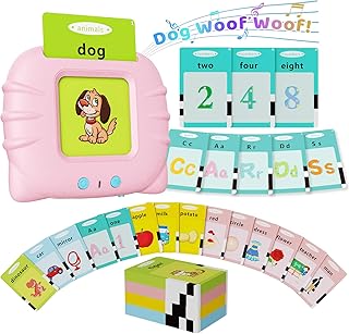 Aullsaty Toddler Talking Flash Cards