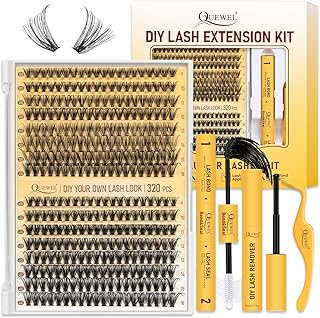 QUEWEL Lash Clusters Kit – 320 Pcs
