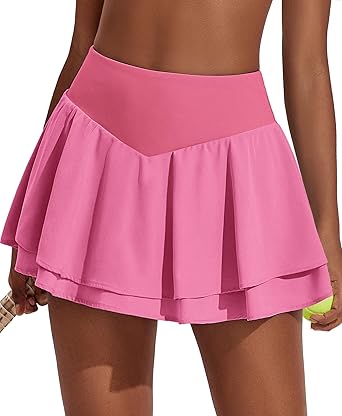 PINSPARK Women’s Pleated Tennis Skirt