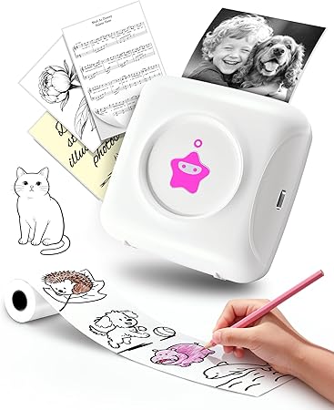 vretti Mini Pocket Printer – Inkless Bluetooth