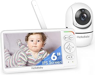 HelloBaby Baby Monitor with IPS Screen