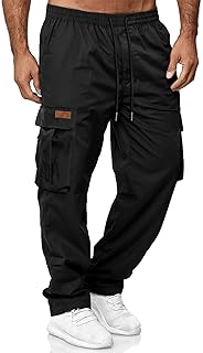 HOTake Men’s Casual Cargo Sweatpants