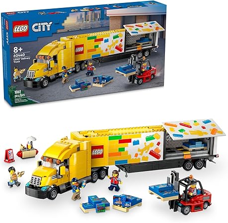 LEGO City Yellow Delivery Truck