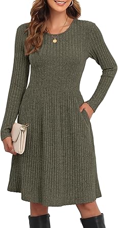 Lionstill Women’s Knit Sweater Dress