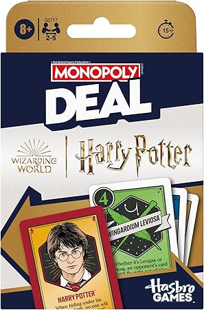 Monopoly Deal: Harry Potter Card Game