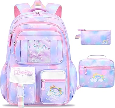 Schxuw Kids Backpack Set – Purple