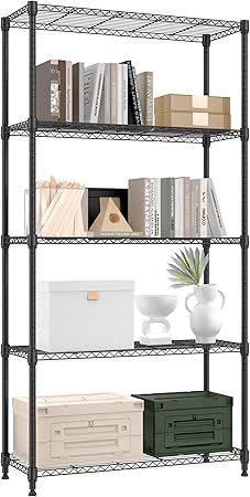 MZG 5 Tier Heavy Duty Storage Shelf