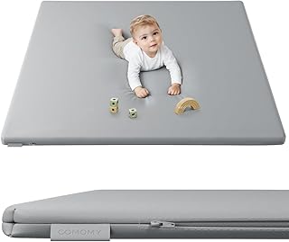 COMOMY Vegan Leather Baby Play Mat