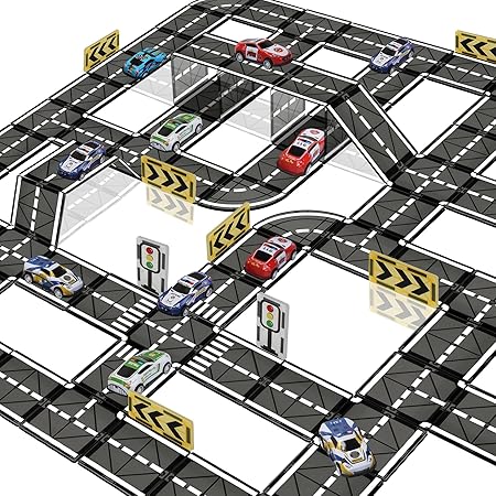 Magnetic Tiles Road Set for Kids