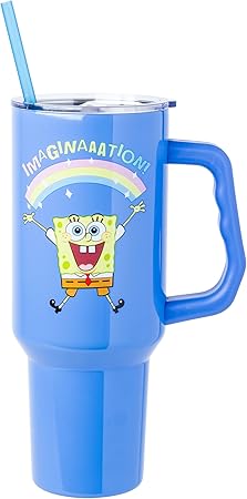 Silver Buffalo SpongeBob Tumbler