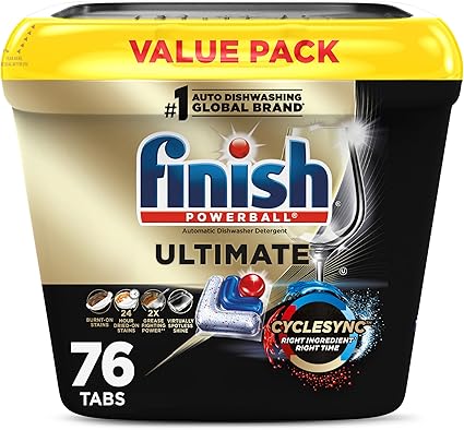Finish Ultimate Dishwasher Pods – 76 Count