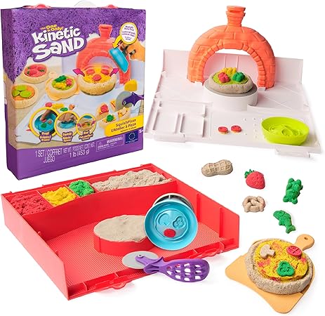 Kinetic Sand SquishPizza Playset