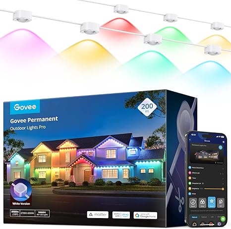 Govee Outdoor Lights Pro, 200ft