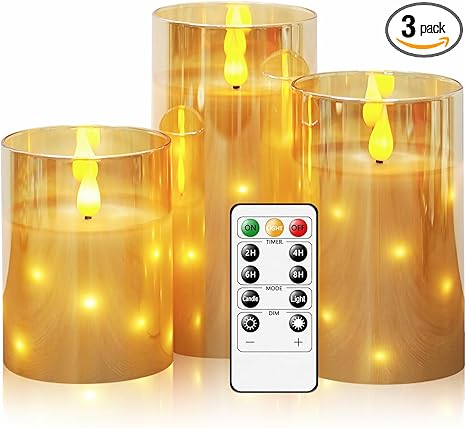 Thorbling Flameless Candles Set of 3
