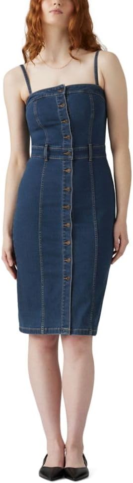 Levi’s Womens Denim Bustier Dress