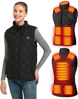 Heated Vest for Women with Battery Pack