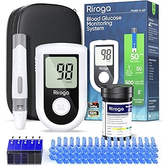 Riroga Blood Glucose Monitor Kit