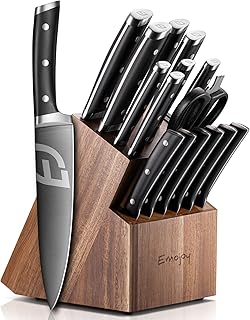 Emojoy 17 PCS Kitchen Knife Set