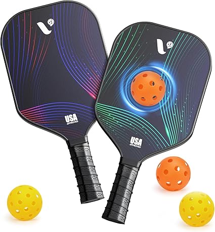 USAPA Pickleball Paddles Set of 2