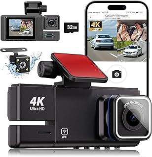 3 Channel Dash Cam – 4K UHD