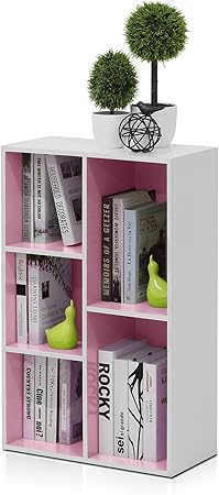 Furinno LUDER 5-Cube Bookshelf