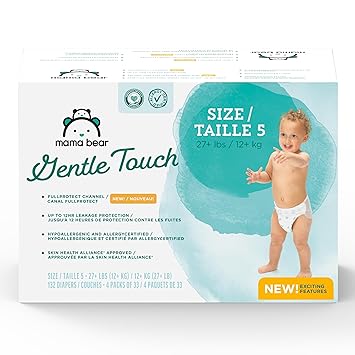 Mama Bear Gentle Touch Diapers Size 5