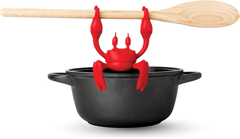 OTOTO Red Crab Silicone Utensil Rest