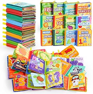 JOYIN 12 Pcs Bath Books for Kids