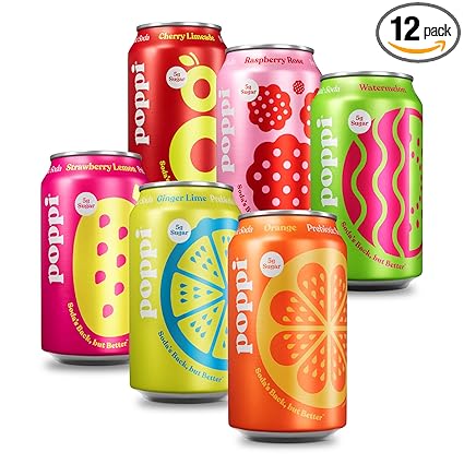 Poppi Sparkling Prebiotic Soda Pack