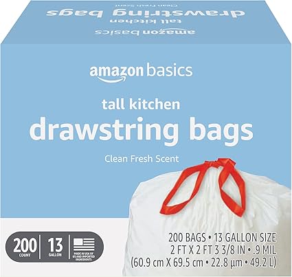 Amazon Basics Scented Trash Bags