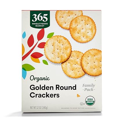 365 Whole Foods Organic Golden Crackers