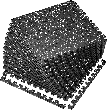 SUPERJARE Interlocking Gym Flooring