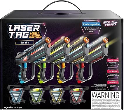Squad Hero Laser Tag Blasters Set