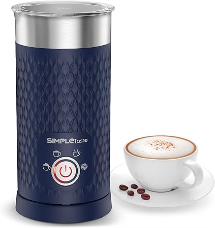 SIMPLETASTE 4-in-1 Electric Milk Frother
