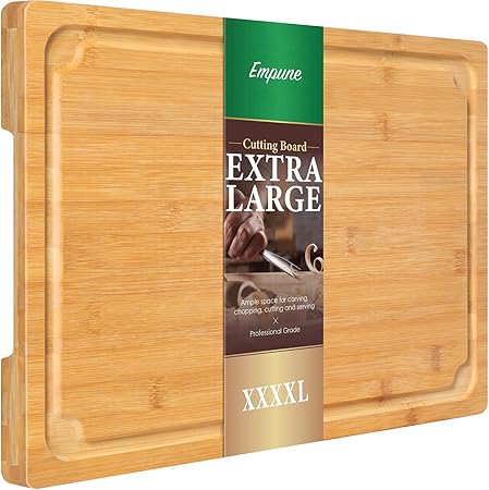 Empune Bamboo Extra Large Cutting Board