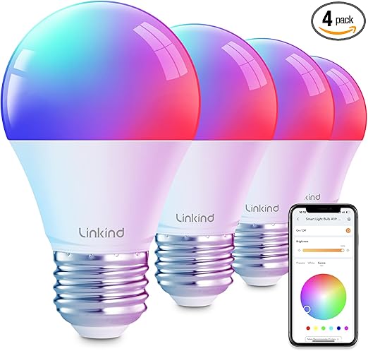Linkind Smart Light Bulbs – Color Changing