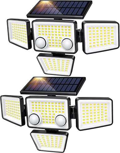 Solar Outdoor Lights – 3000LM 188 LED