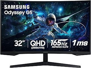 SAMSUNG 32″ Odyssey G55C Curved Monitor