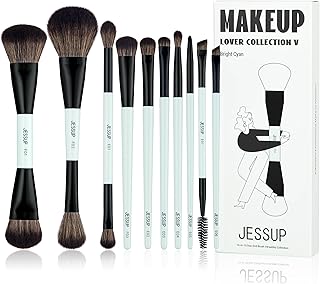 Jessup Makeup Brushes Set 10pcs