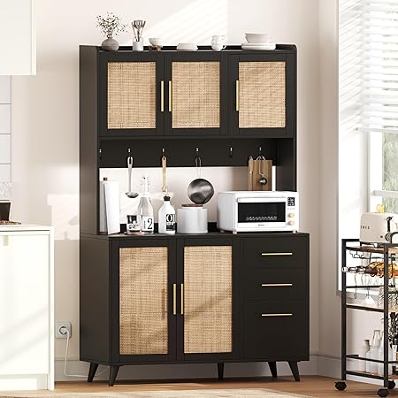 Rovaurx Kitchen Pantry Cabinet