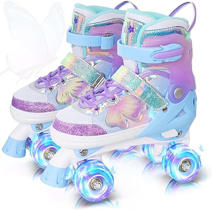 MammyGol Kids Roller Skates for Girls