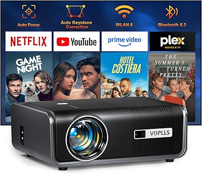 VOPLLS 4K Smart Projector
