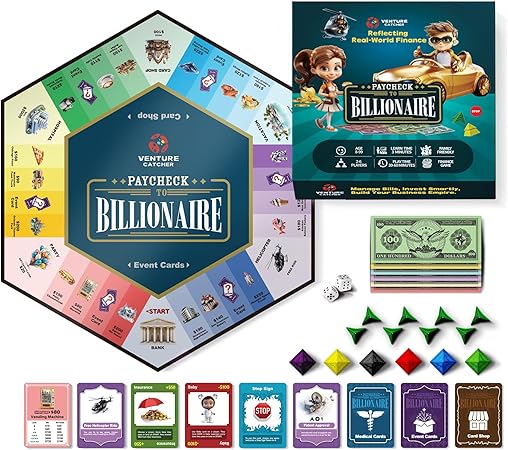 Paycheck to Billionaire Board Game