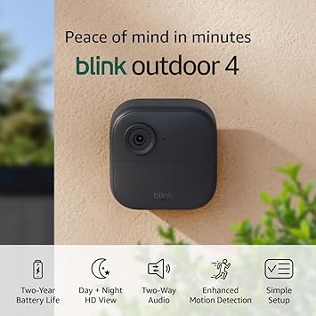 Blink Outdoor 4 – Wireless Security Camera