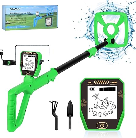 OMMO Kids Metal Detector with LCD Display